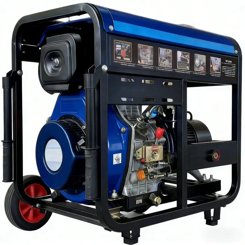 Machine &agrave; souder diesel 250A de 8KW