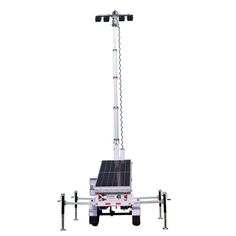 Tour lumineuse hydraulique 9M