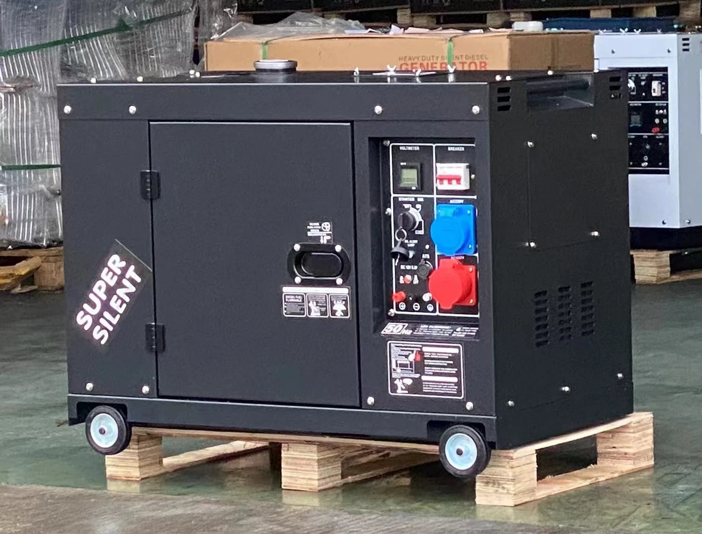 Commandes en gros de g&eacute;n&eacute;rateurs diesel portables pour les importateurs