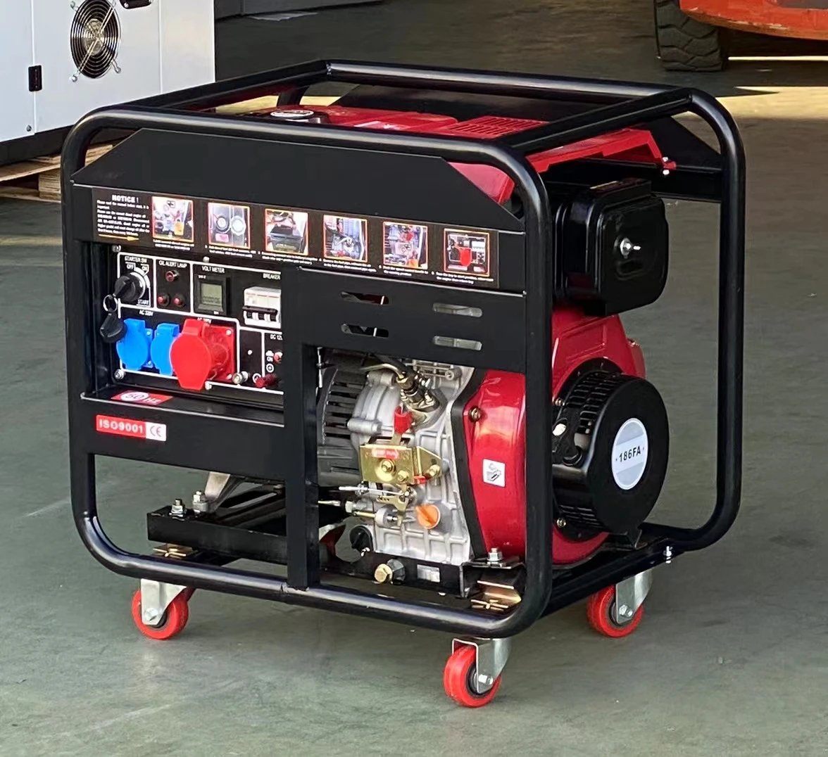 Personnalisation OEM pour les g&eacute;n&eacute;rateurs diesel &agrave; ch&acirc;ssis ouvert de 5&nbsp;kW et 6&nbsp;kW