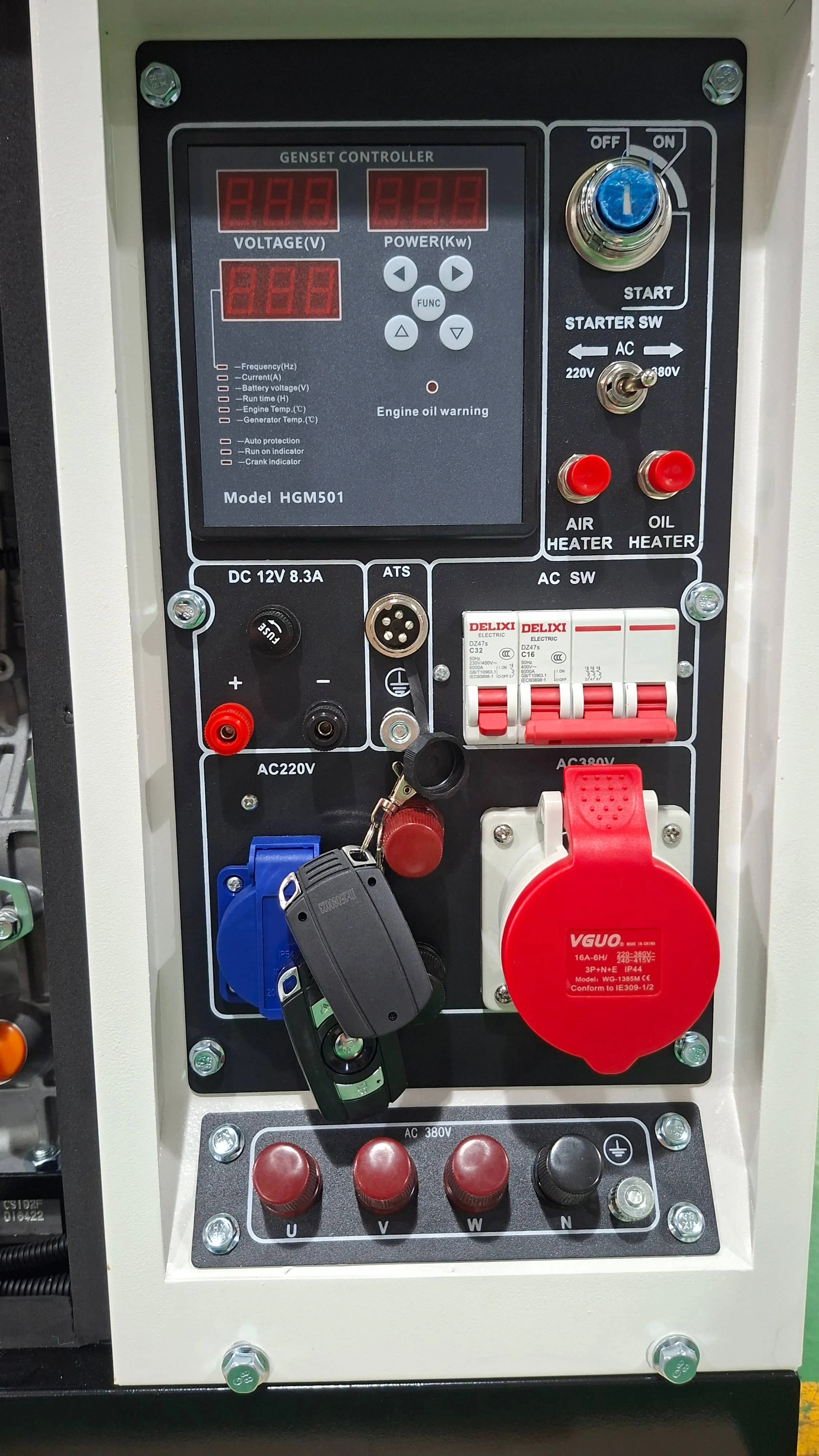 Options ATS et de surveillance &agrave; distance pour les g&eacute;n&eacute;rateurs diesel portables